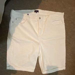 White shorts